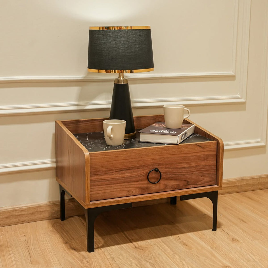 Brown Counter Wood bedroom set - 5 pieces