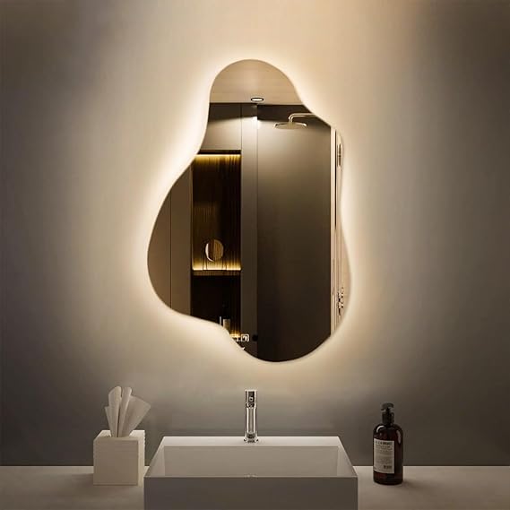 LED wall mirror  100 * 70cm