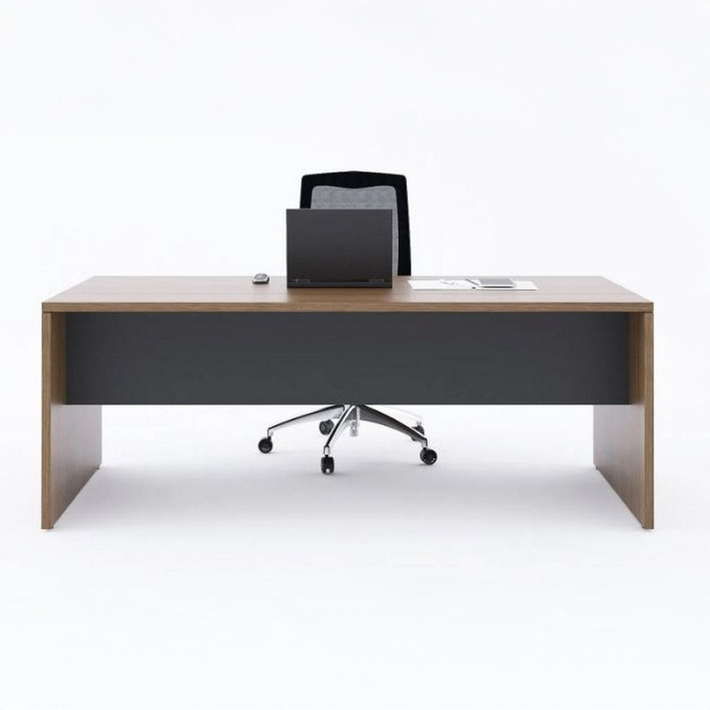 Desk Brown and Grey - 70×90×160 cm