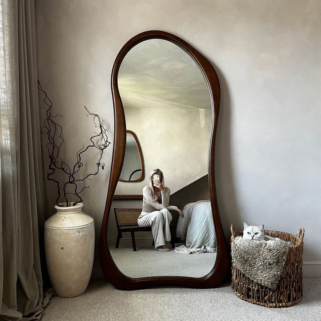 MDF Mirror Brown - 70x180 cm
