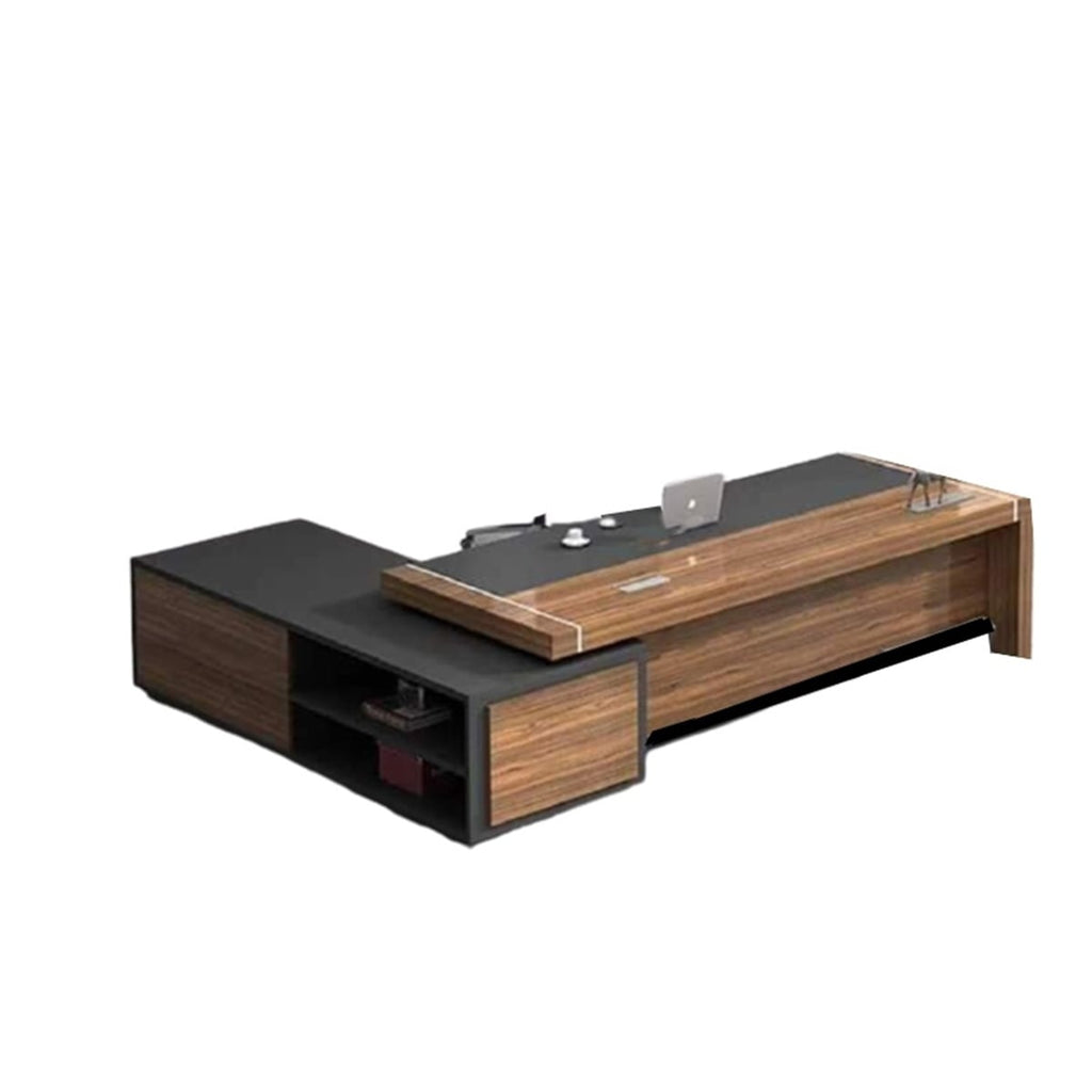 Desk - Brown & Gray