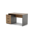 Desk - Beige & Black