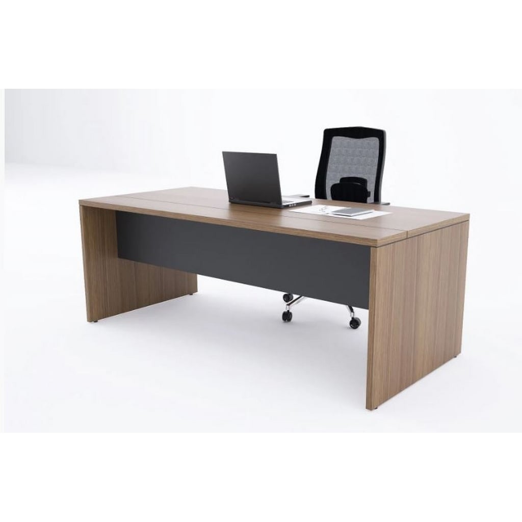Desk Brown and Grey - 70×90×160 cm