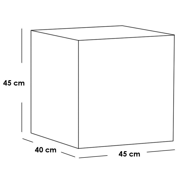 5-piece Counter Wood bedroom set - beige