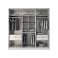 White Counter Wood dressing- 200×180×50 cm